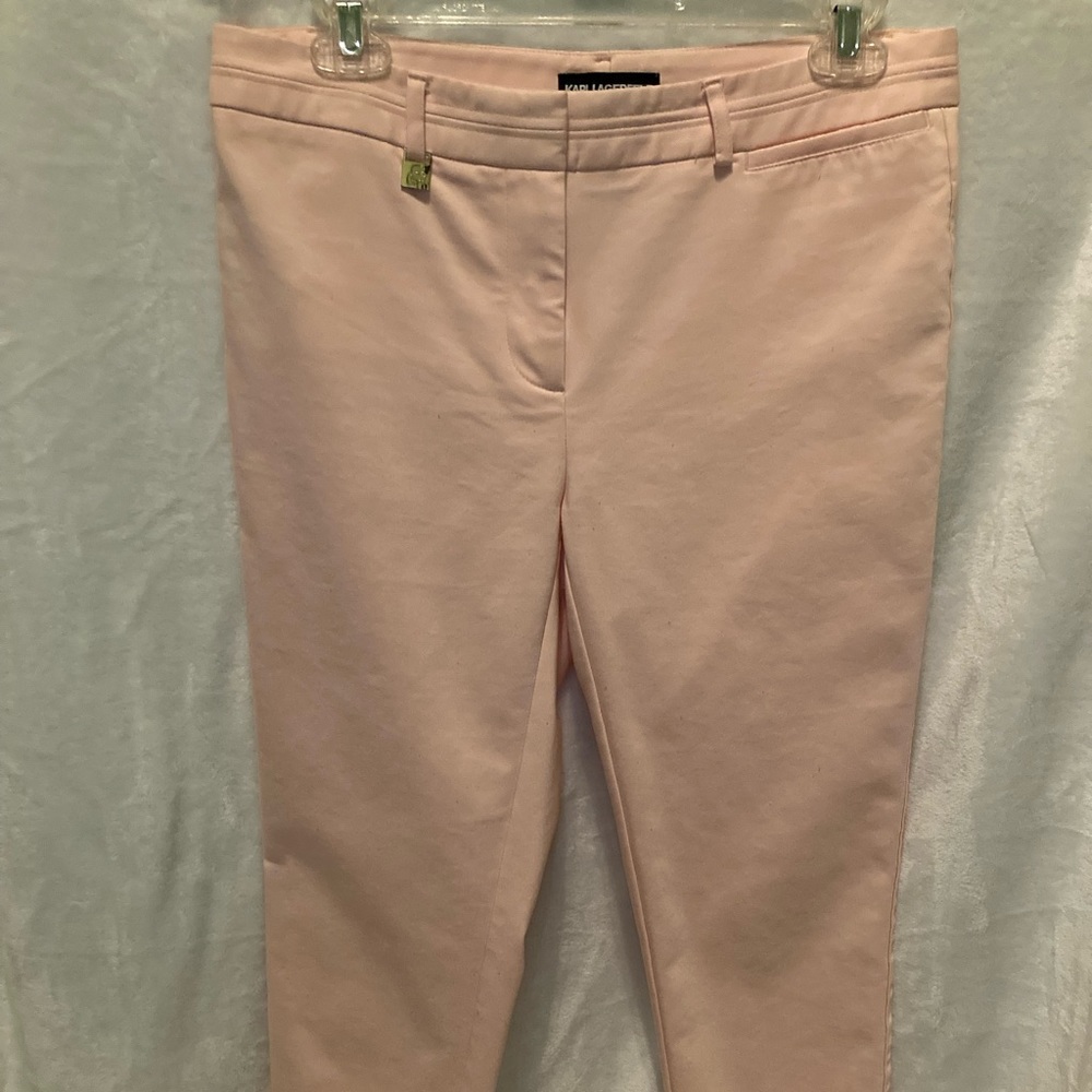 Karl Lagerfeld Paris Pink Trousers Womens Size 6